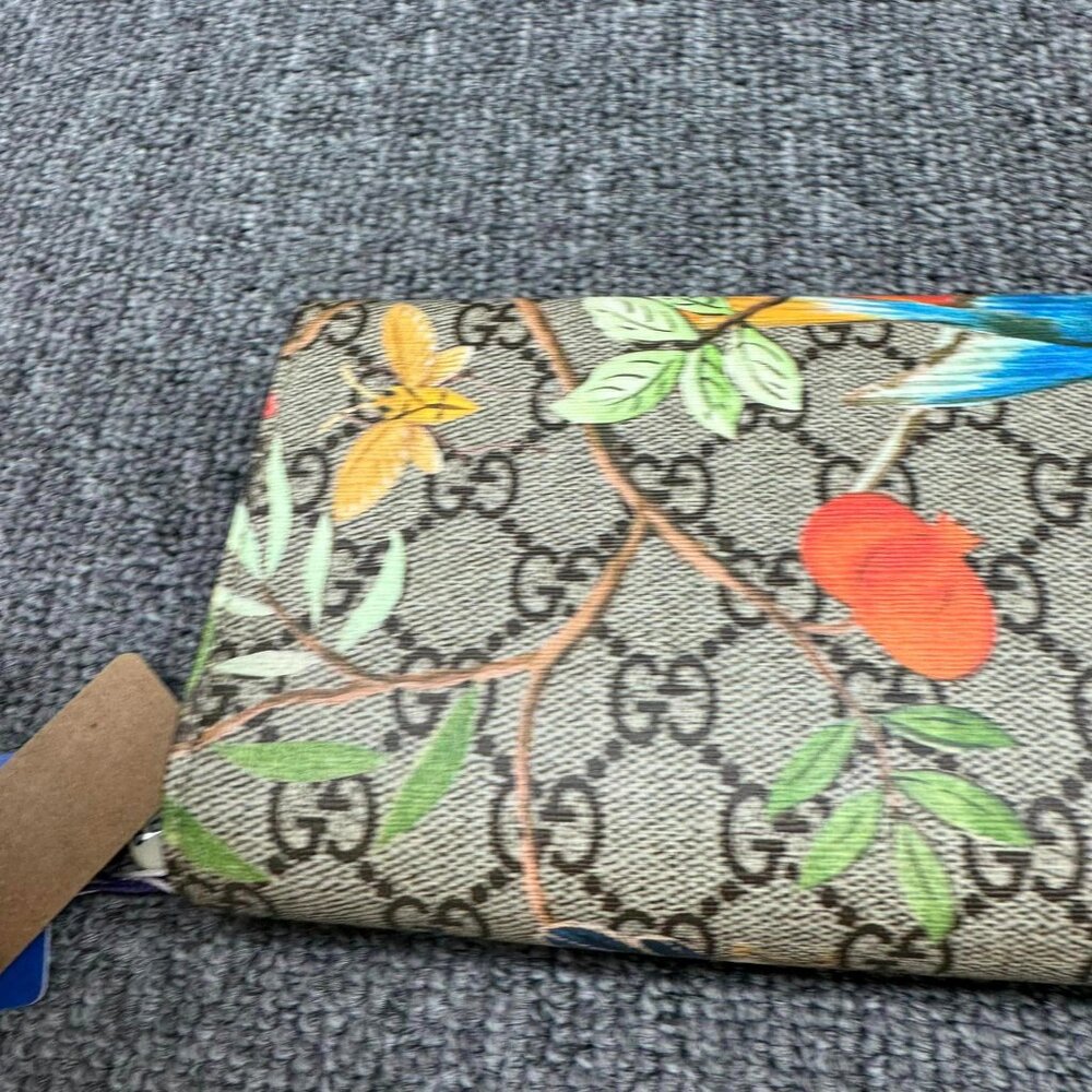100% Authentic GUCCI Padlock Brown Canvas Shoulder Bag - Picture 4 of 14